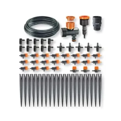 Kit Micro Irrigazione a Goccia 20 Gocciolatori Automatico Gocciolante Innaffiare