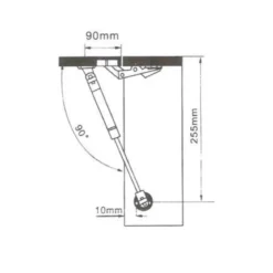 Kit Rallentatori Braccetti a Gas per Ante mobili