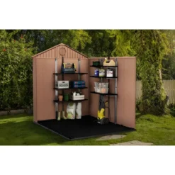 Kit Scaffali per Casetta da Giardino Keter 3 Mensole Modulari 100x30