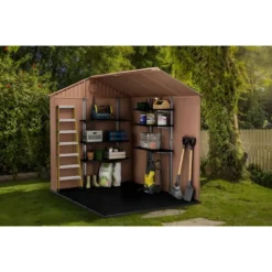Kit Scaffali per Casetta da Giardino Keter 3 Mensole Modulari 100x30