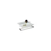 Kit scolapiatti sopralavandino cromato con Telaio regolabile lunghezza 76 cm