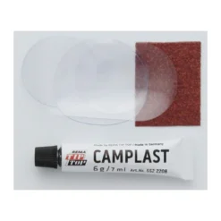 Kit Tip Top Riparazione Gommoni Tende Plastica Gonfiabili Foratura con Cemento