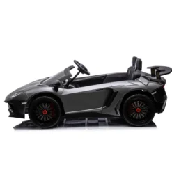 Lamborghini AVENTADOR SVJ BIG Full Grigio Macchina Elettrica per Bambini