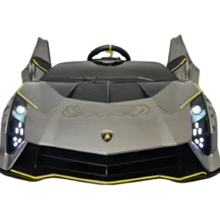 Lamborghini Grigia 12V Macchina Elettrica per Bambini