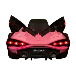Lamborghini Sian Macchina Elettrica per Bambini a Batteria Luci Auto Macchinina
