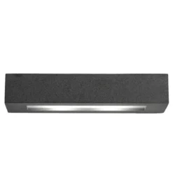 Lampada a Muro Applique Rettangolare Cemento Luce da Parete Interno