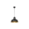 Lampada a Sospensione per Camera Salone in Metallo Nero Lampadario Sospeso