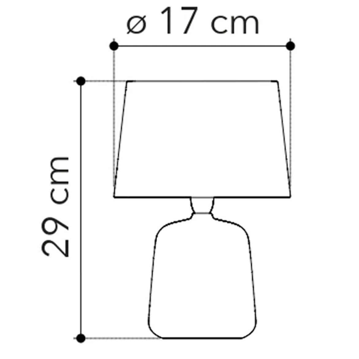 Lampada da Tavolo in Ceramica Argento con Paralume Bianco Elegante