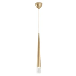 Lampadario Moderno in Metallo Oro Luce a Sospensione da Interno Design