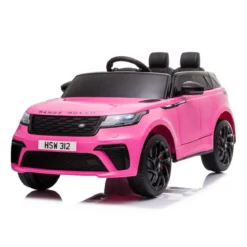 Land Rover Velar Rosa Macchina Elettrica a Batteria 12 V Telecomando