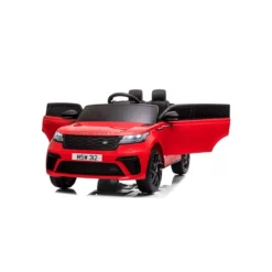 Land Rover Velar Rosso Macchina Elettrica a Batteria 12 V Telecomando