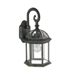 Lanterna a Parete Elegante in Alluminio Luce da Esterno Applique Intec