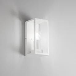 Lanterna da Parete Intec per Esterno Design Moderno Luce a Muro Giardino