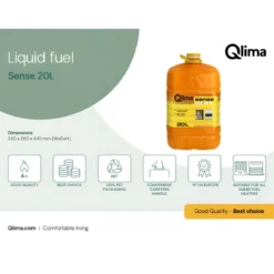 20L Combustibile Liquido per Stufe Universale 6 Taniche Ecologica