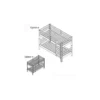 2 Letti Singoli a Castello per Materasso 90x200 Rete a Doghe Cameretta Bambini