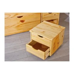 Letto Matrimoniale 180x200 con Cassetti Comodini Rete a Doghe 2 Piazze Camera