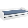 Letto Singolo con Cassettone Estraibile Contenitore Salvaspazio 90x190
