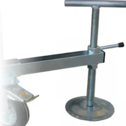Livellatore a Vite Corsa 12 cm Tubolare 45x45 mm Trabattelli Ponteggi