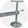 Livellatore a Vite per Trabattelli Ponteggi in Acciaio Sbalzo 12 cm