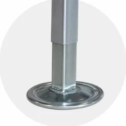 Livellatore a Vite per Trabattelli Ponteggi in Acciaio Sbalzo 22 cm