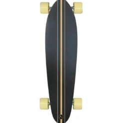 Longboard 95x24 Acero 8 Strati Skateboard Kicktail Cuscinetti ABEC 7