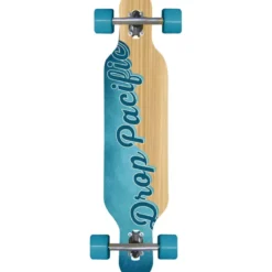 Longboard 97x23 Acero 8 Strati Skateboard Concavo Cuscinetti ABEC 7