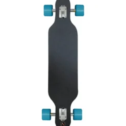 Longboard 97x23 Acero 8 Strati Skateboard Concavo Cuscinetti ABEC 7