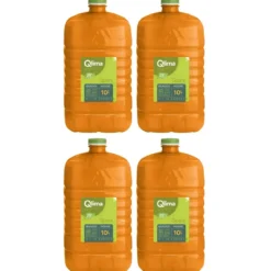 10L 4 Taniche Combustibile Liquido Puro Ecologico Inodore per Stufe
