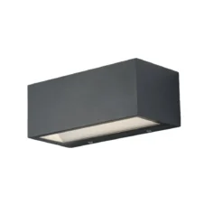 Luce da Muro Applique a Parete da Esterno Intec in Alluminio Antracite