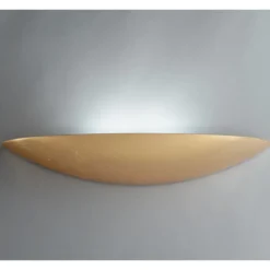 Luce da Parete Intec Lampada a Muro Applique in Foglia Oro da Interno