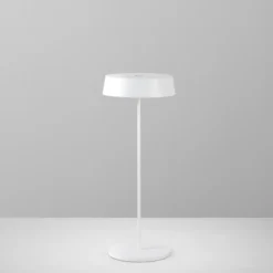 Luce da Tavolo Intec con Batteria Ricaricabile da Esterno Bianco a LED