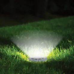 Luce Solare Segnapasso Effetto Pietra LED 12 Pezzi Giardino Vialetto