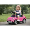 Macchina Cavalcabile per Bambini Fiat 500X Rosa Primi Passi con Suoni