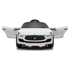 Macchina Elettrica a Batteria Maserati Ghibli Bianca Radiocomandata