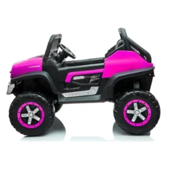 Macchina Elettrica per Bambini Mercedes Unimog Fuori Strada Rosa