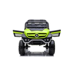 Macchina Elettrica per Bambini Mercedes Unimog Fuori Strada Verde