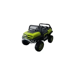 Macchina Elettrica per Bambini Mercedes Unimog Fuori Strada Verde