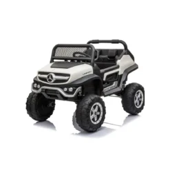 Macchina Elettrica per Bambini Mercedes Unimog Fuori Strada Bianco