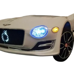 Macchina Elettrica per Bambini Bentley EXP Bianca Auto con Telecomando