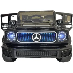 Macchina Elettrica per Bambini Mercedes EQG 12V Nero con Telecomando