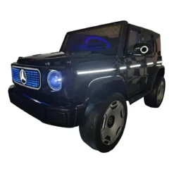 Macchina Elettrica per Bambini Mercedes EQG 12V Nero con Telecomando