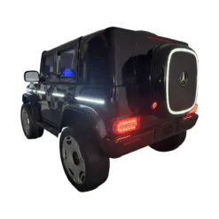Macchina Elettrica per Bambini Mercedes EQG 12V Nero con Telecomando