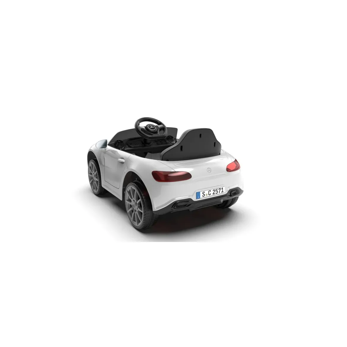 Macchina Elettrica per Bambini 12V Mercedes CLS Small Bianco