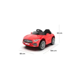 Macchina Elettrica per Bambini 12V Mercedes CLS Small Rosso