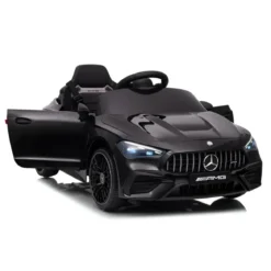 Macchina Elettrica per Bambini 12V Maserati Folgore Nero Telecomando