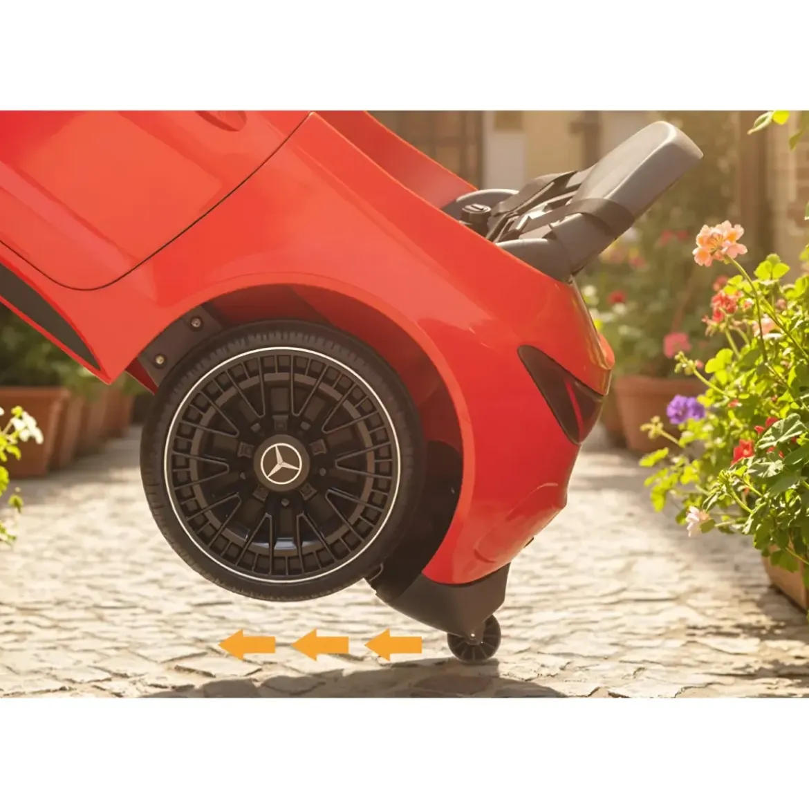 Macchina Elettrica per Bambini 12V Maserati Folgore Rosso Telecomando