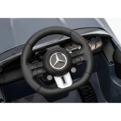 Macchina Elettrica per Bambini 12V Maserati Folgore Grigio Telecomando