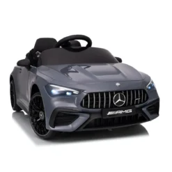 Macchina Elettrica per Bambini 12V Maserati Folgore Grigio Telecomando