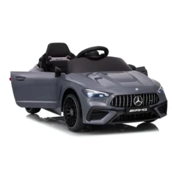 Macchina Elettrica per Bambini 12V Maserati Folgore Grigio Telecomando