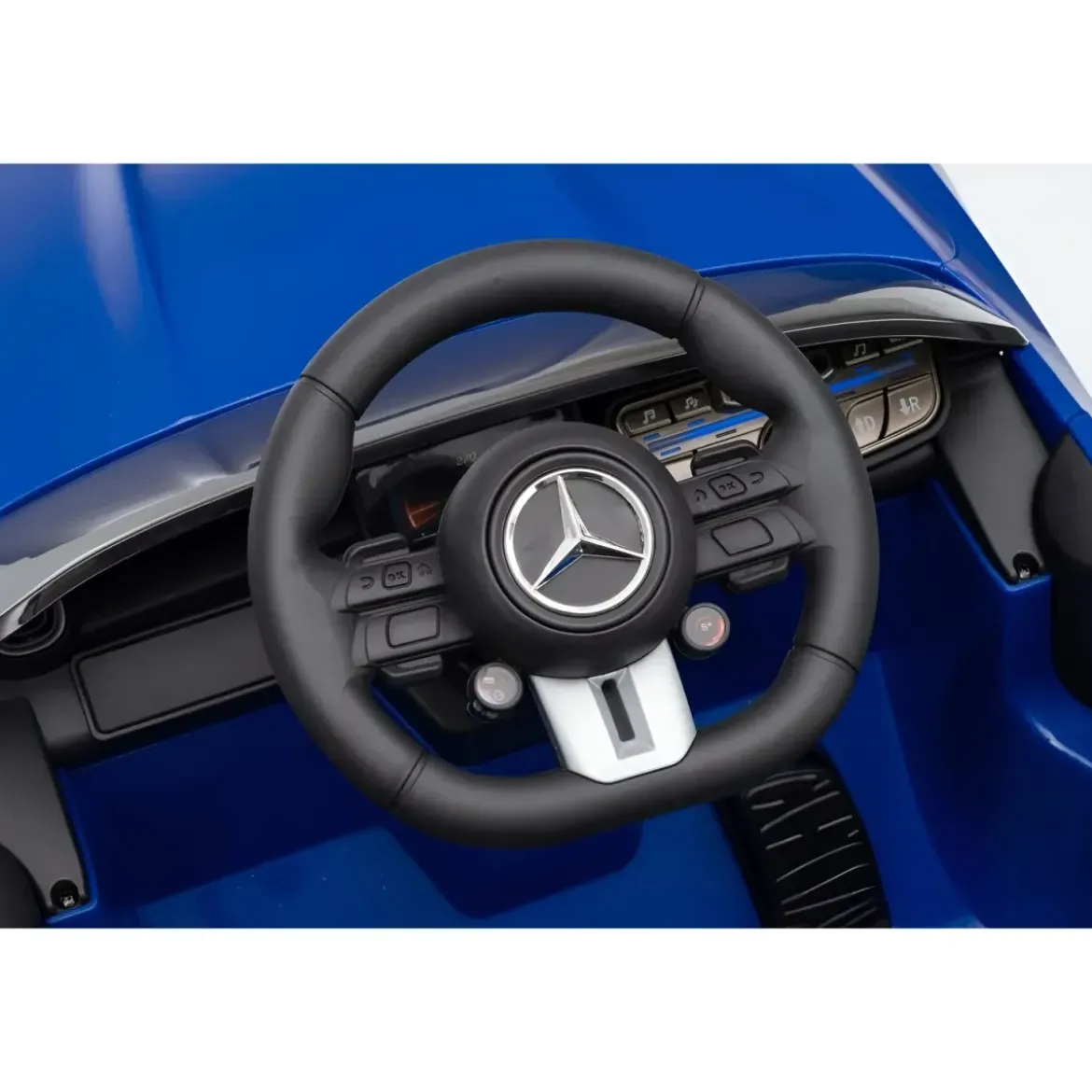 Macchina Elettrica per Bambini 12V Maserati Folgore Blu Telecomando